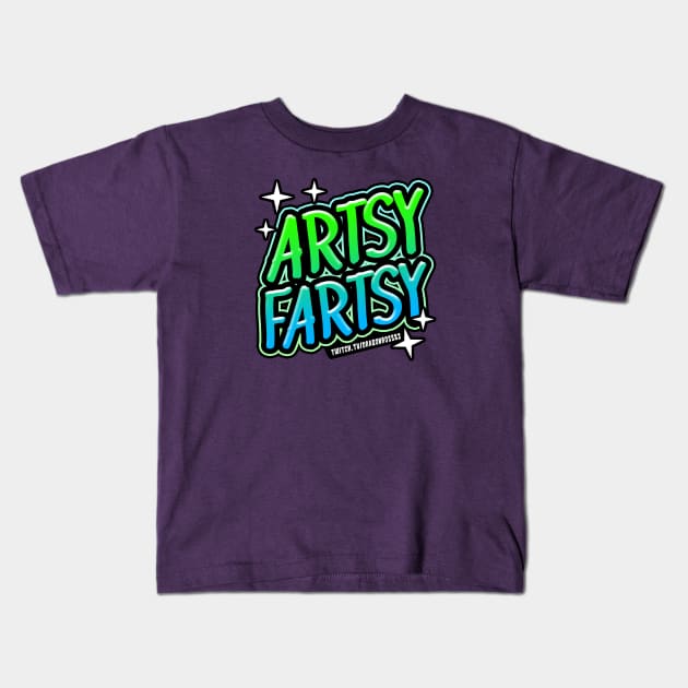 Artsy Fartsy Kids T-Shirt by Dragonheart Studio